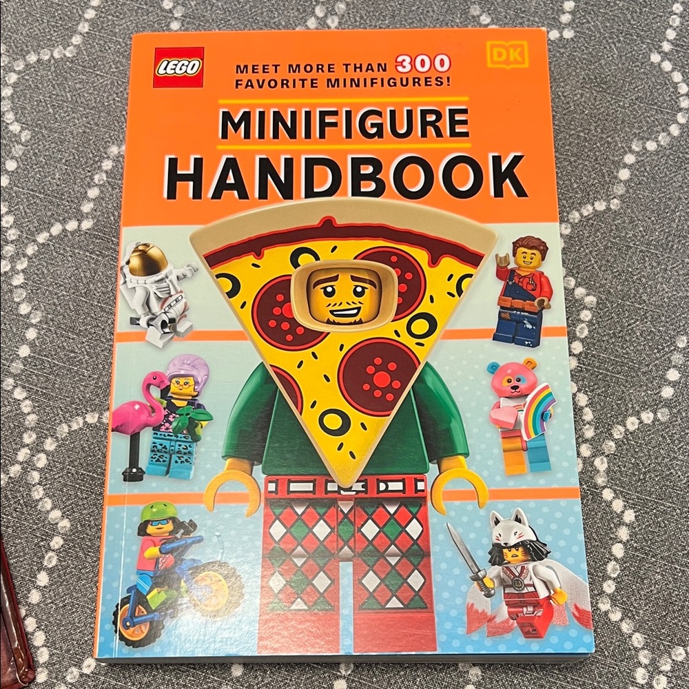 LEGO Minifigure Handbook - Orange and Red Cover